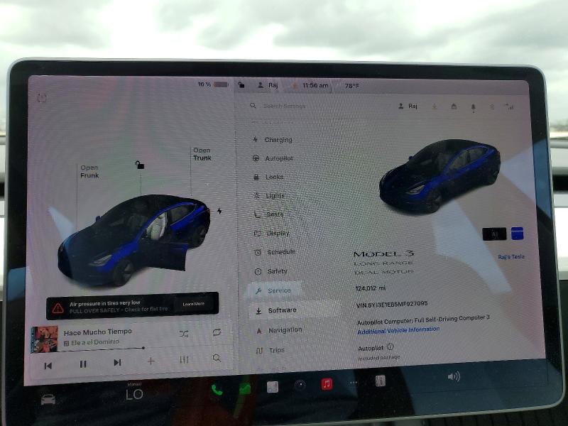 Aukcja sprzedaży 2021 Tesla Model 3, vin: 5YJ3E1EB5MF927095, numer aukcji: 49825846