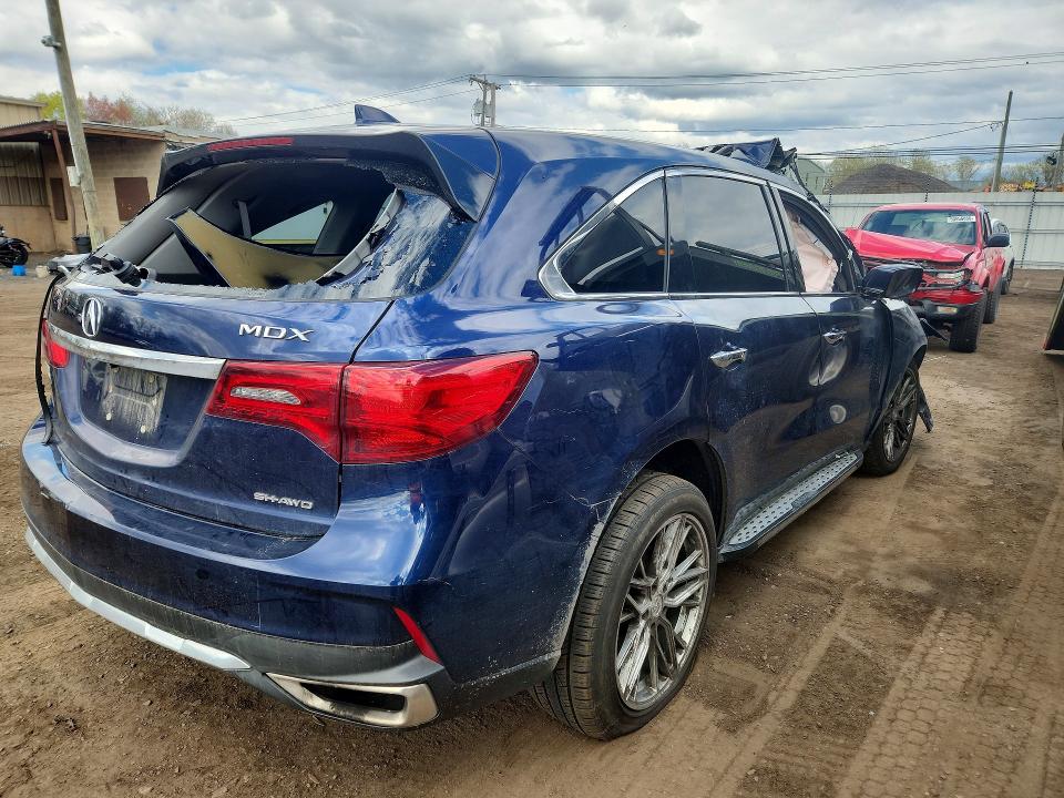 50555236 :رقم المزاد ، 5FRYD4H57HB024225 vin ، 2017 Acura Mdx مزاد بيع
