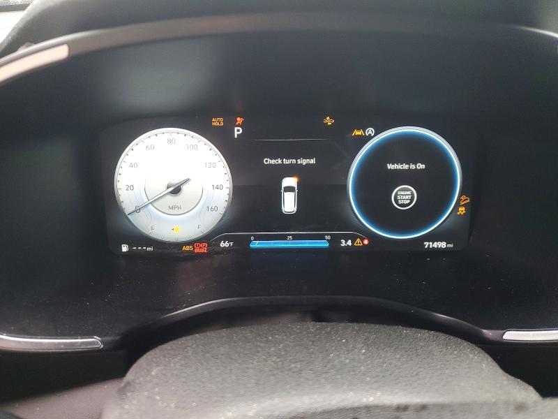 2022 Hyundai Santa Fe მანქანა იყიდება აუქციონზე, vin: 5NMS5DAL1NH435093, აუქციონის ნომერი: 51951876
