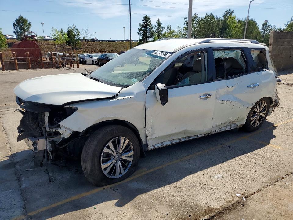 2018 Nissan Pathfinder მანქანა იყიდება აუქციონზე, vin: 5N1DR2MN0JC631898, აუქციონის ნომერი: 49677746