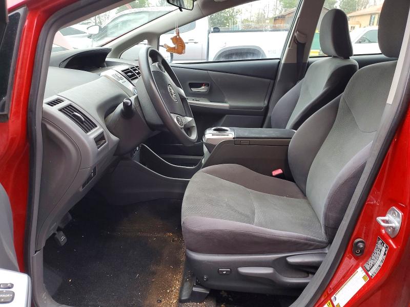 49449176 :رقم المزاد ، JTDZN3EU8C3047396 vin ، 2012 Toyota Prius V مزاد بيع