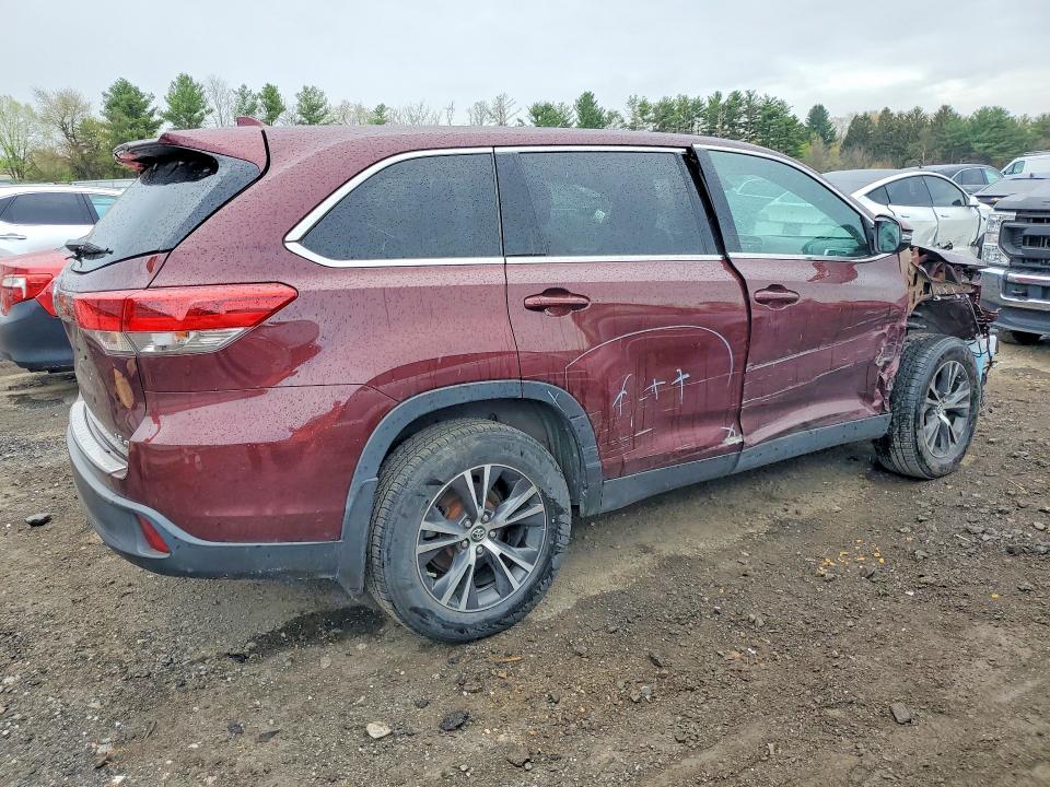 Aukcja sprzedaży 2019 Toyota Highlander, vin: 5TDBZRFH1KS736090, numer aukcji: 49625766