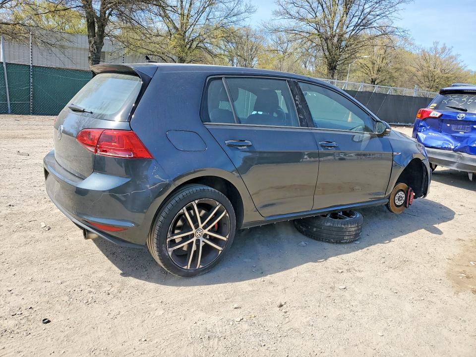2017 Volkswagen Gti მანქანა იყიდება აუქციონზე, vin: 3VW547AU0HM022171, აუქციონის ნომერი: 49380726