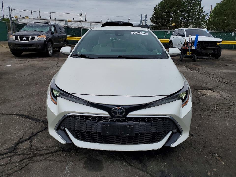 Продаж на аукціоні авто 2019 Toyota Corolla Hatchback, vin: JTNK4RBE0K3057841, номер лоту: 51032596