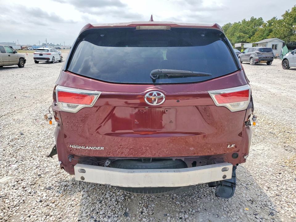 Aukcja sprzedaży 2015 Toyota Highlander, vin: 5TDZKRFH9FS054776, numer aukcji: 51159816