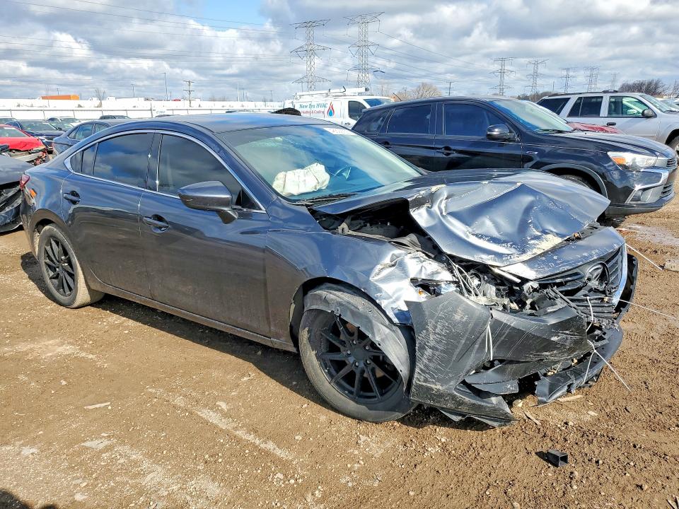 2016 Mazda 6 მანქანა იყიდება აუქციონზე, vin: JM1GJ1U58G1408368, აუქციონის ნომერი: 48692236