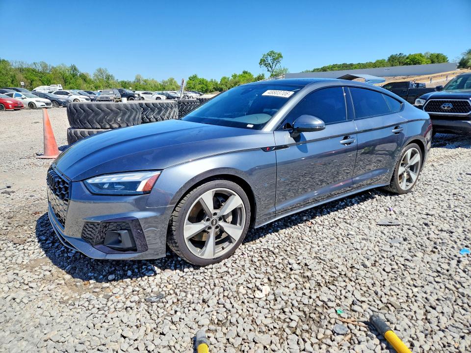 2021 Audi A5 მანქანა იყიდება აუქციონზე, vin: WAUFACF56MA055822, აუქციონის ნომერი: 48803706