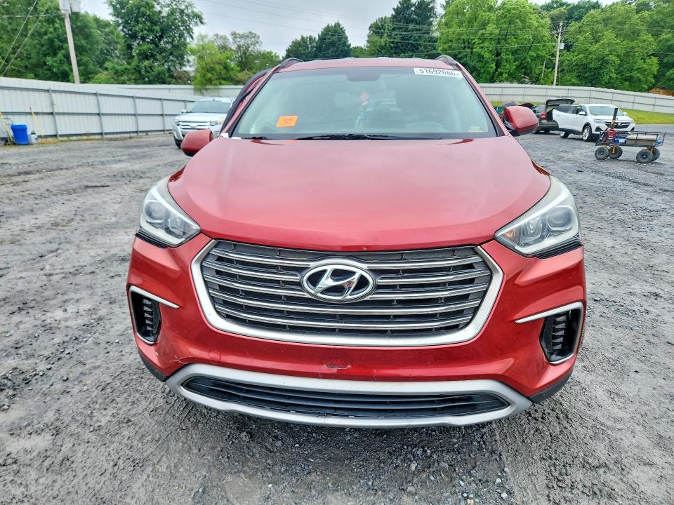 51692666 :رقم المزاد ، KM8SM4HF3JU266910 vin ، 2018 Hyundai Santa Fe مزاد بيع