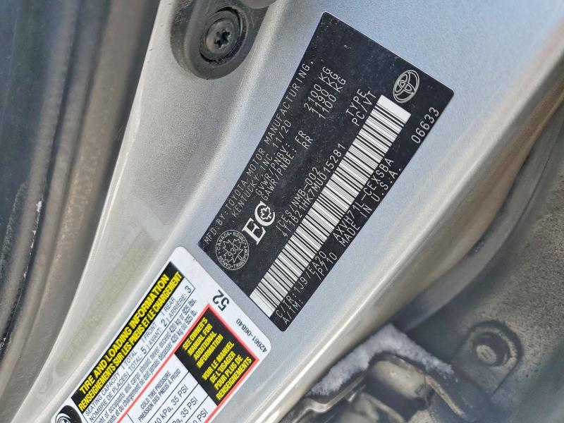 48465386 :رقم المزاد ، 4T1B21HK7MU015281 vin ، 2021 Toyota Camry مزاد بيع
