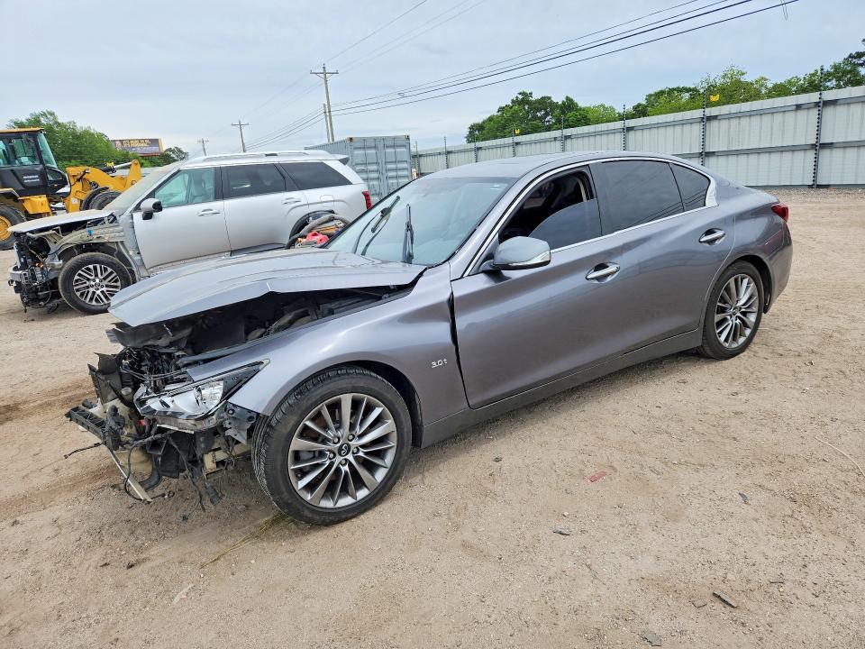 50903376 :رقم المزاد ، JN1EV7AP9JM590868 vin ، 2018 Infiniti Q50 مزاد بيع