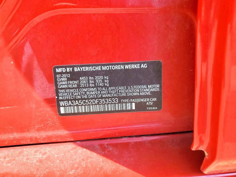 Продажа на аукционе авто 2013 Bmw 328, vin: WBA3A5C52DF353533, номер лота: 49576206