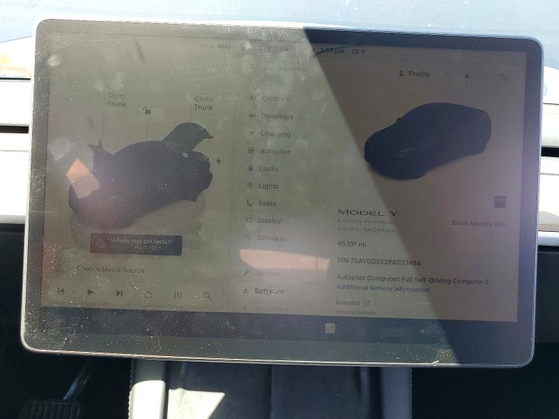 Aukcja sprzedaży 2023 Tesla Model Y, vin: 7SAYGDEE2PA027464, numer aukcji: 50604636