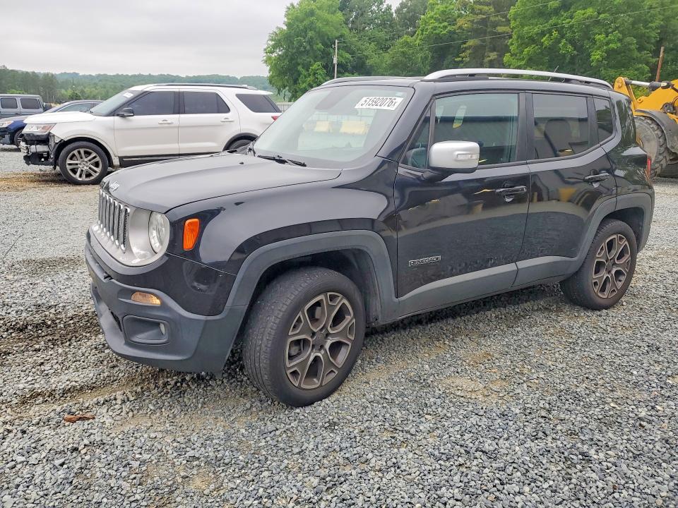 Продажа на аукционе авто 2016 Jeep Renegade, vin: ZACCJBDT7GPD52264, номер лота: 51592076