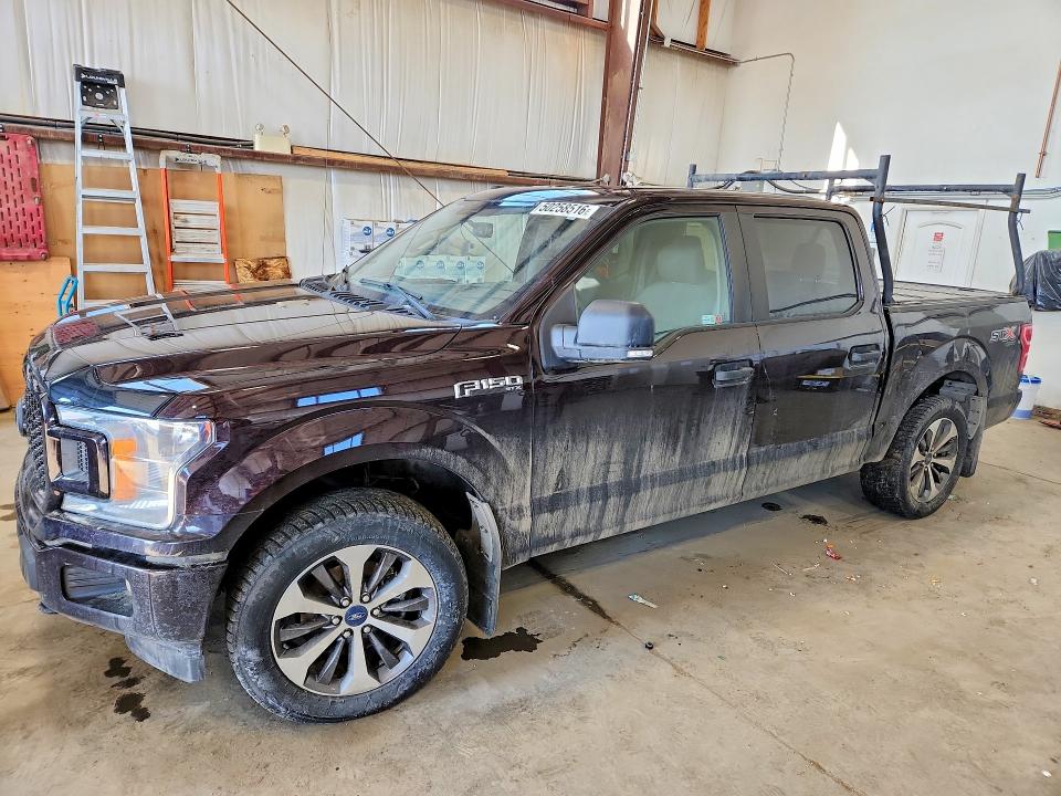 50258516 :رقم المزاد ، 1FTEW1EP5KKE54381 vin ، 2019 Ford F150 مزاد بيع