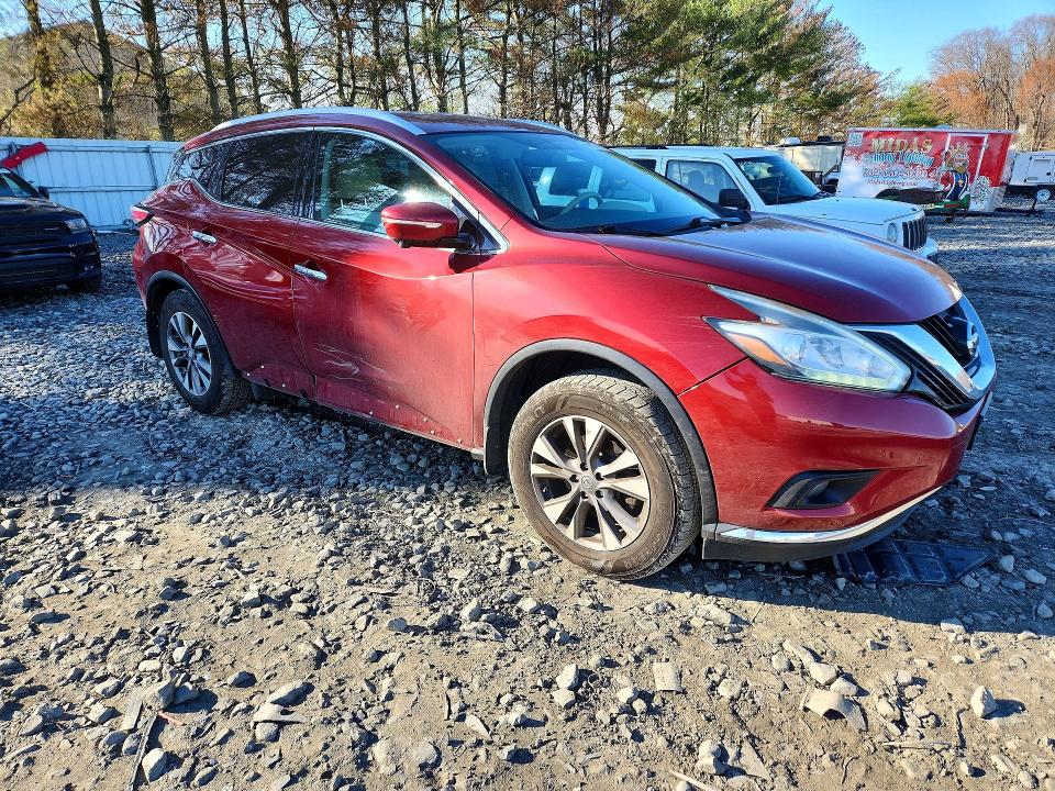 49174216 :رقم المزاد ، 5N1AZ2MHXFN283679 vin ، 2015 Nissan Murano مزاد بيع