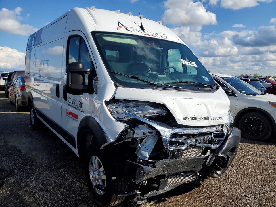 49771896 :رقم المزاد ، 3C6LRVDG9RE125162 vin ، 2024 Ram Promaster 2500 مزاد بيع