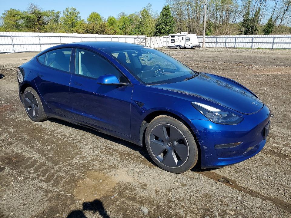 2023 Tesla Model 3 მანქანა იყიდება აუქციონზე, vin: 5YJ3E1EA8PF687665, აუქციონის ნომერი: 50221616
