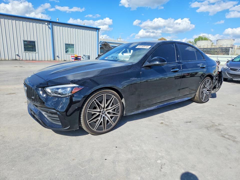 48150816 :رقم المزاد ، W1KAF8HB9RR186840 vin ، 2024 Mercedes-benz C مزاد بيع