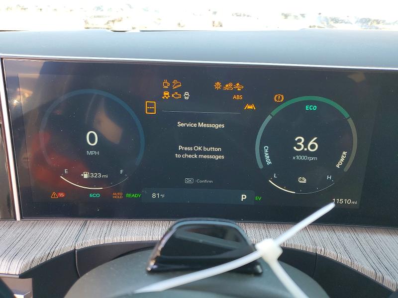 2025 Hyundai Santa Fe Hybrid მანქანა იყიდება აუქციონზე, vin: 5NMP54G16SH054203, აუქციონის ნომერი: 49976056