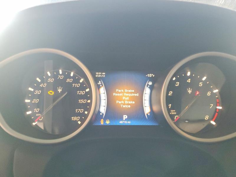 50798056 :رقم المزاد ، ZAM57RTA7F1144444 vin ، 2015 Maserati Ghibli مزاد بيع