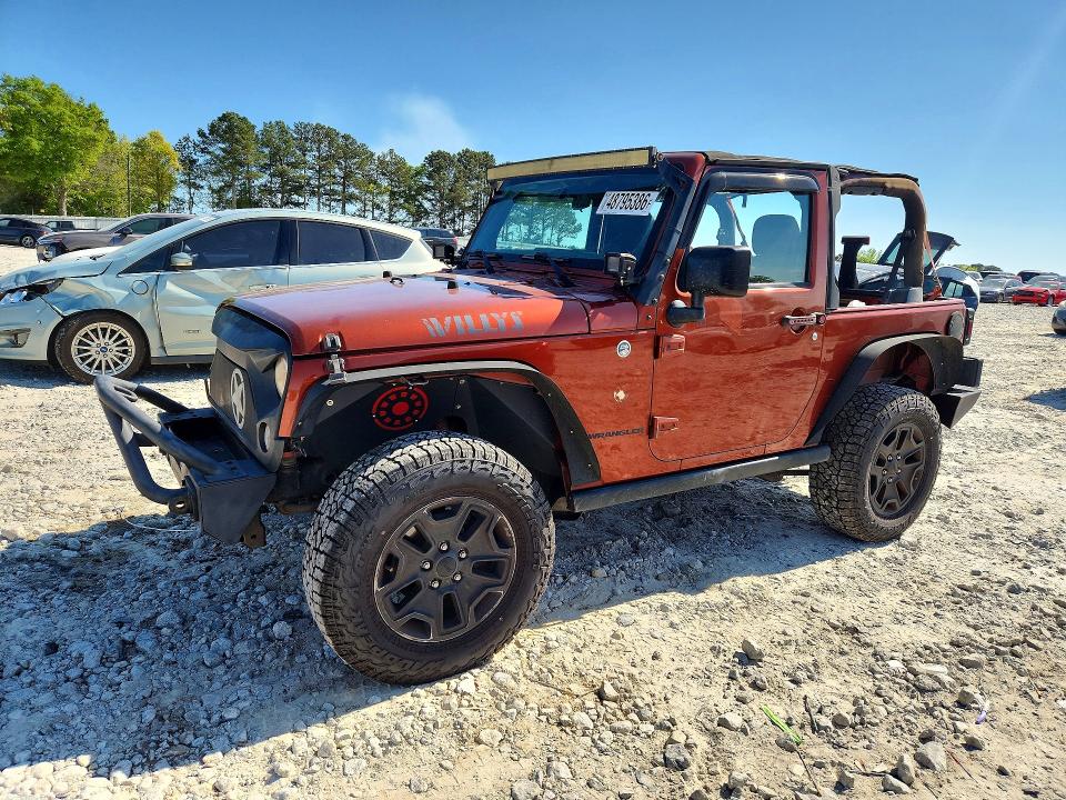 Продажа на аукционе авто 2014 Jeep Wrangler, vin: 1C4AJWAG7EL300818, номер лота: 48795386
