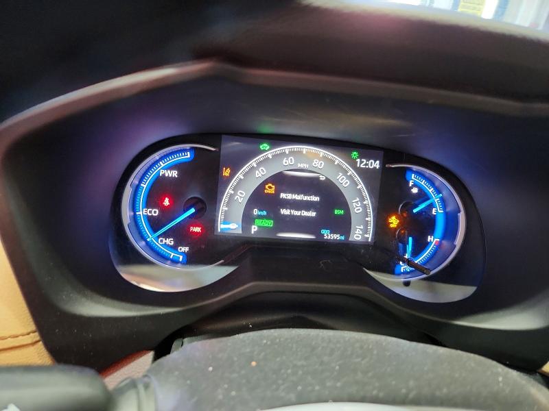 95818875 :رقم المزاد ، 2T3D6RFV8MW021610 vin ، 2021 Toyota Rav4 Hybrid مزاد بيع