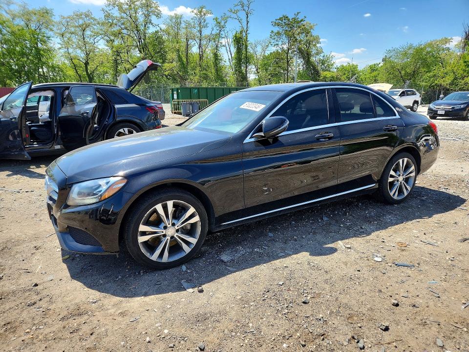 2017 Mercedes-benz C მანქანა იყიდება აუქციონზე, vin: 55SWF4KB6HU184726, აუქციონის ნომერი: 51022346