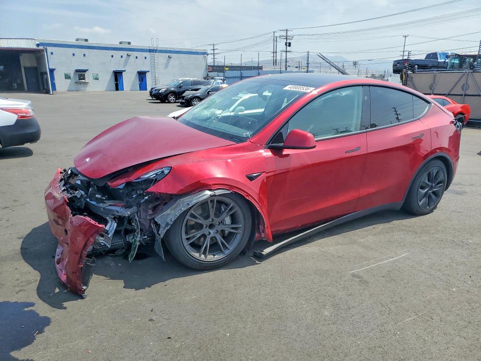 48900536 :رقم المزاد ، 7SAYGDED2RF210957 vin ، 2024 Tesla Model Y مزاد بيع