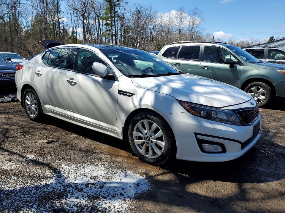 48758206 :رقم المزاد ، KNAGN4A75E5509396 vin ، 2014 Kia Optima مزاد بيع