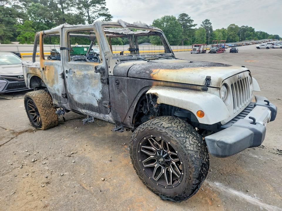 50894656 :رقم المزاد ، 1C4BJWEG5JL842458 vin ، 2018 Jeep Wrangler Unlimited مزاد بيع