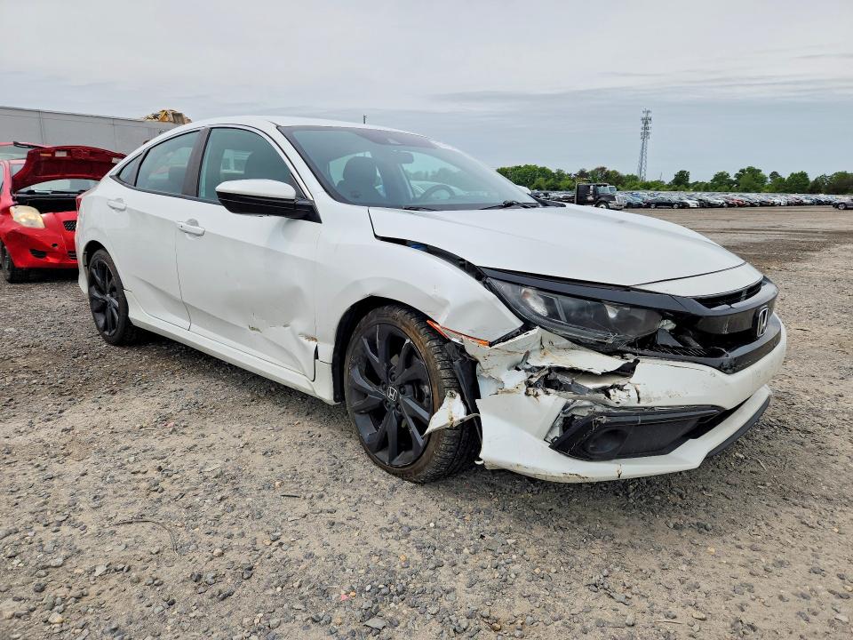 Продажа на аукционе авто 2020 Honda Civic, vin: 2HGFC2F80LH572147, номер лота: 51211956