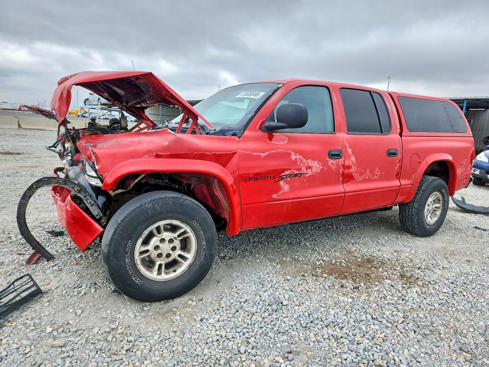 2000 Dodge Dakota მანქანა იყიდება აუქციონზე, vin: 1B7GG2AN5YS769772, აუქციონის ნომერი: 51505846