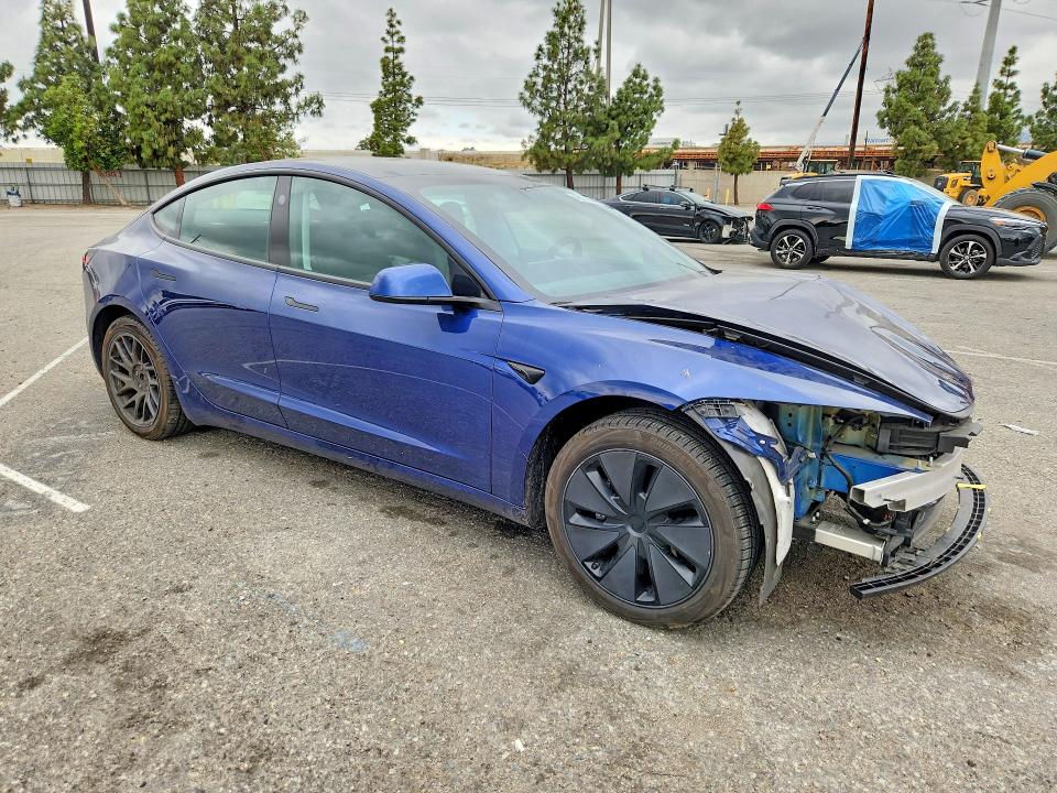 48162046 :رقم المزاد ، 5YJ3E1EA3RF727198 vin ، 2024 Tesla Model 3 مزاد بيع