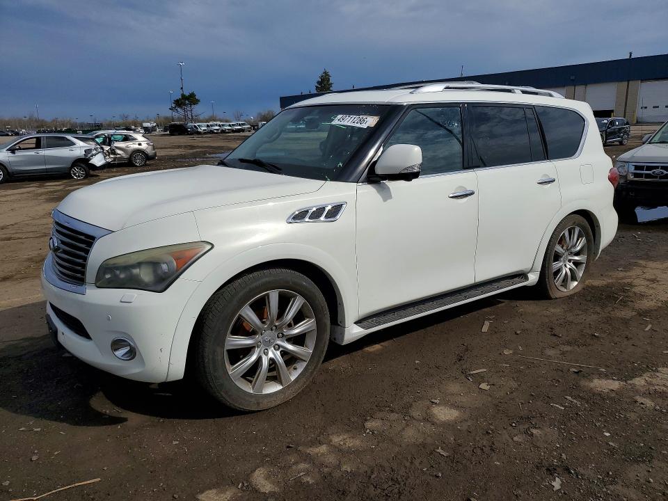 2013 Infiniti Qx56 მანქანა იყიდება აუქციონზე, vin: JN8AZ2NE1D9040944, აუქციონის ნომერი: 49711286