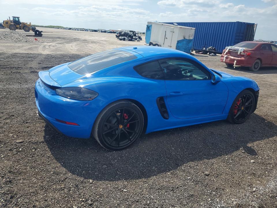 51776836 :رقم المزاد ، WP0AB2A86NS263328 vin ، 2022 Porsche Cayman مزاد بيع