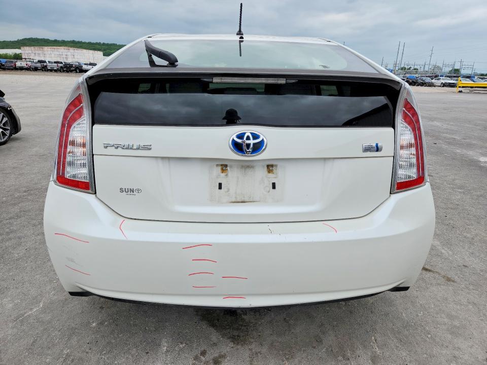 Aukcja sprzedaży 2012 Toyota Prius, vin: JTDKN3DU0C5406313, numer aukcji: 50354706
