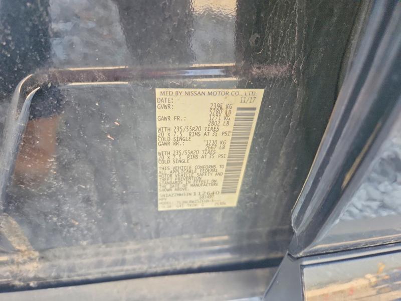 Продаж на аукціоні авто 2018 Nissan Murano, vin: 5N1AZ2MH5JN112640, номер лоту: 50986186