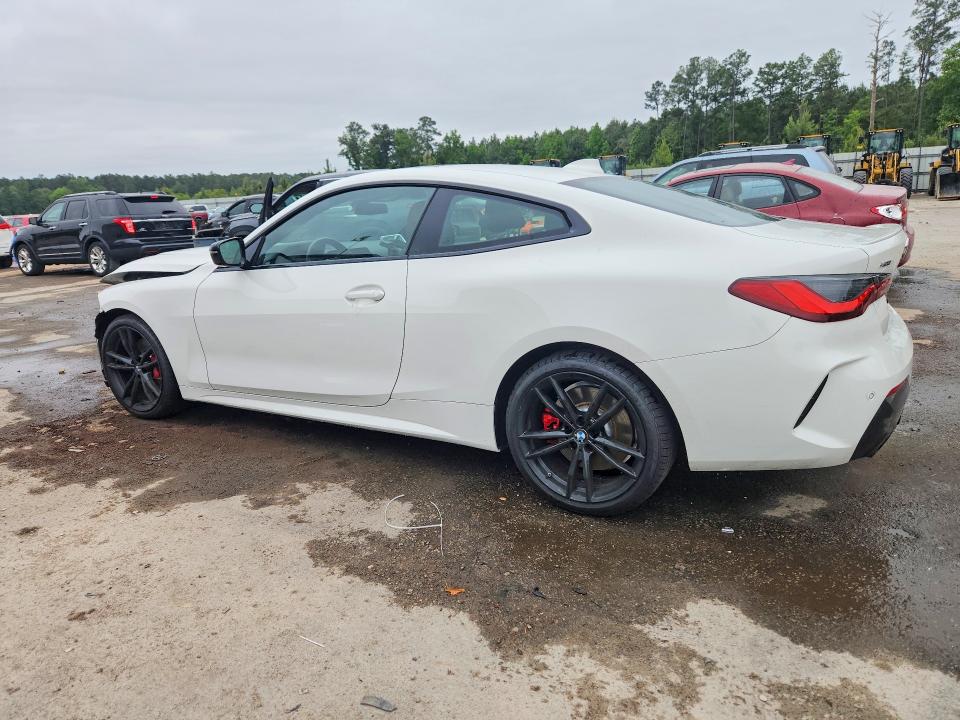 2022 Bmw 430xi მანქანა იყიდება აუქციონზე, vin: WBA73AP07NCJ80551, აუქციონის ნომერი: 51150666