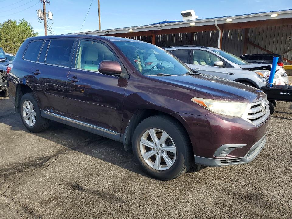 Aukcja sprzedaży 2013 Toyota Highlander, vin: 5TDBK3EH4DS177687, numer aukcji: 51793196