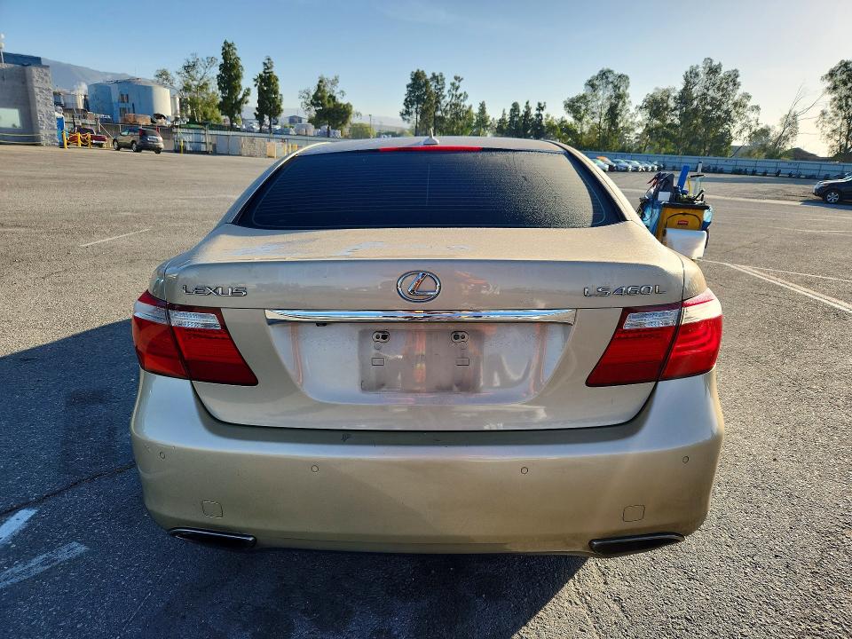 2007 Lexus Ls 460 მანქანა იყიდება აუქციონზე, vin: JTHGL46F075009253, აუქციონის ნომერი: 48649816