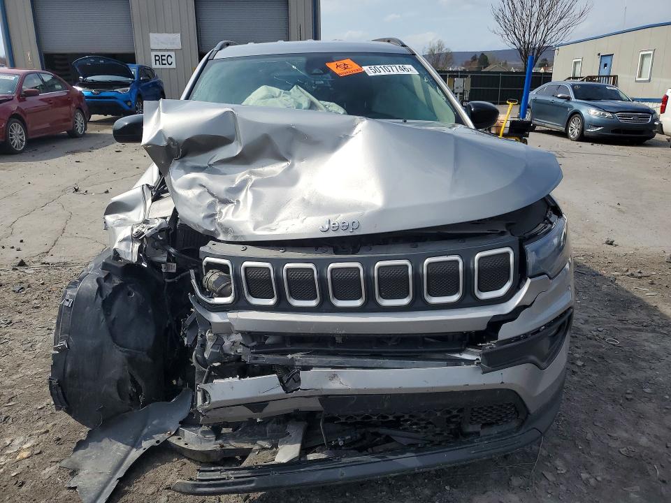2022 Jeep Compass მანქანა იყიდება აუქციონზე, vin: 3C4NJDBB9NT143788, აუქციონის ნომერი: 50107746