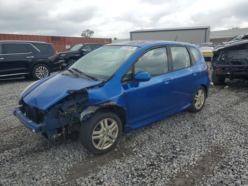 2007 Honda Fit მანქანა იყიდება აუქციონზე, vin: JHMGD38607S050858, აუქციონის ნომერი: 51184736