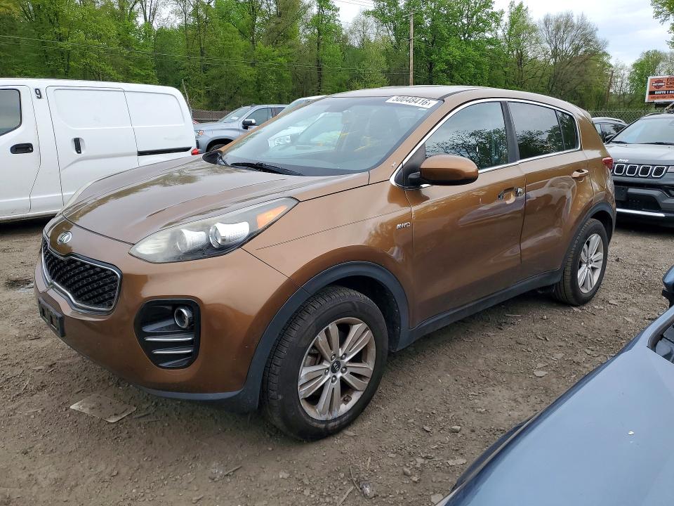 2017 Kia Sportage მანქანა იყიდება აუქციონზე, vin: KNDPMCAC3H7033056, აუქციონის ნომერი: 50048416