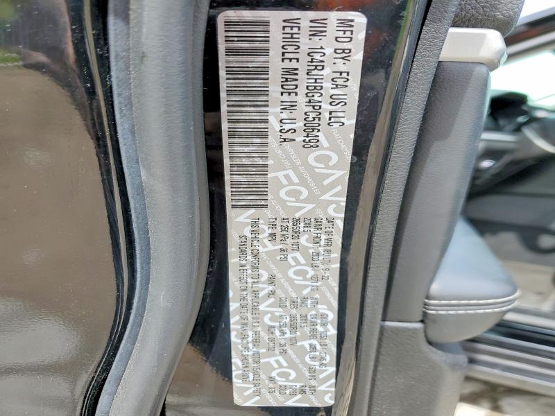 Продаж на аукціоні авто 2023 Jeep Grand Cherokee, vin: 1C4RJHBG4PC506498, номер лоту: 50956966