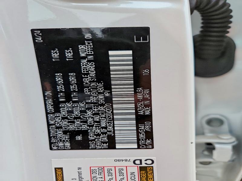 Продажа на аукционе авто 2025 Lexus Nx 350h, vin: JTJGKCEZ1S2042070, номер лота: 50985246