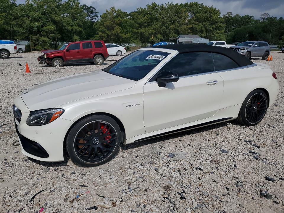 50314406 :رقم المزاد ، WDDWK8HB7HF477094 vin ، 2017 Mercedes-benz C مزاد بيع