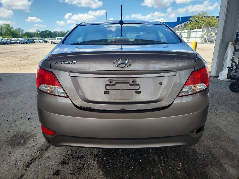 50721106 :رقم المزاد ، KMHCU4AE5DU311629 vin ، 2013 Hyundai Accent مزاد بيع