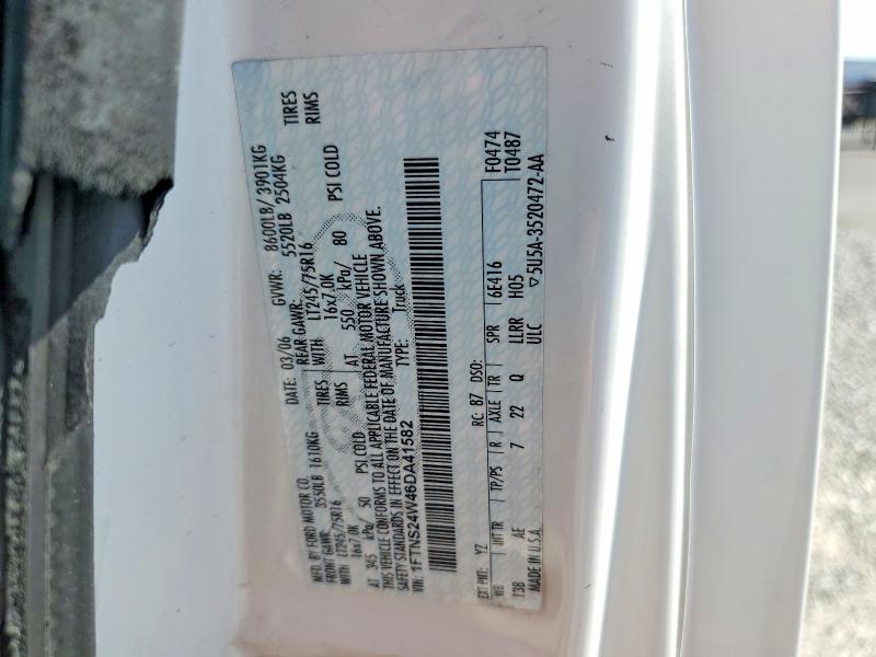 2006 Ford Econoline მანქანა იყიდება აუქციონზე, vin: 1FTNS24W46DA41582, აუქციონის ნომერი: 51621976