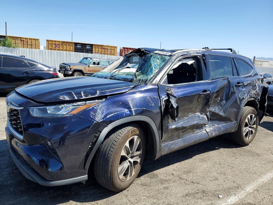 Aukcja sprzedaży 2020 Toyota Highlander, vin: 5TDHZRAHXLS021182, numer aukcji: 50701266