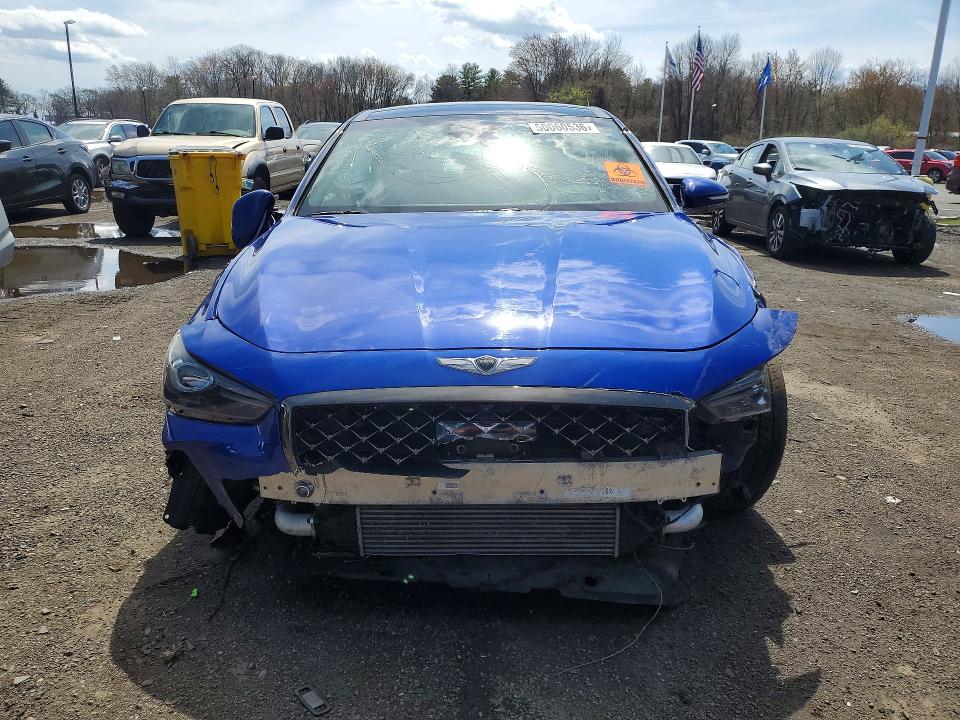 2019 Genesis G70 მანქანა იყიდება აუქციონზე, vin: KMTG44LA0KU042471, აუქციონის ნომერი: 50060536